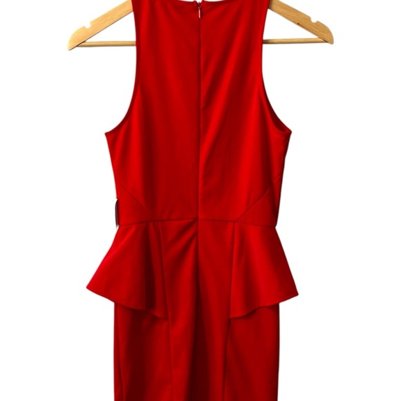Charlotte Russe Elegant Red Sleeveless Dress - Picture 2 of 5